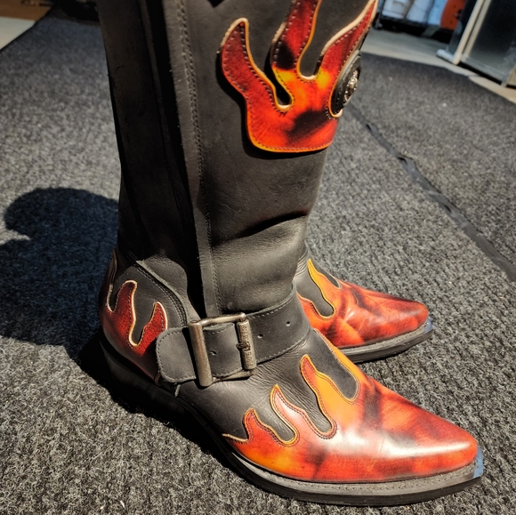 New Rock cowboy boots size 9 - Picture 3 of 7